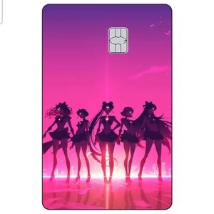 💚2/$20 Sailor Guardians Credit Card Skin Sticker